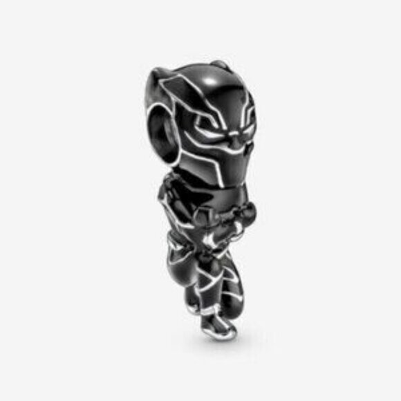 Pandora Marvel The Avengers Black Panther Charm - Picture 1 of 5